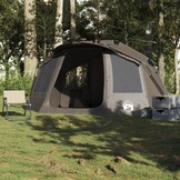 vidaXL Vistent 5-persoons waterdicht grijs