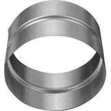 Ventilatiekanaal Connector 4 inch | Gegalvaniseerd Staal | 76% Korting
