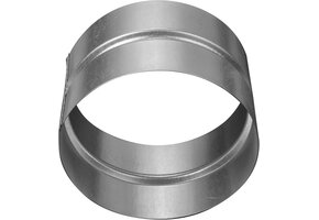 Ventilatiekanaal Connector 4 inch | Gegalvaniseerd Metaal - 78% Korting
