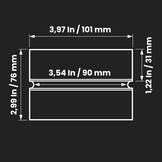 Ventilatiekanaal Connector 4 inch | Gegalvaniseerd Staal | 76% Korting