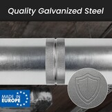 Ventilatiekanaal Connector 4 inch | Gegalvaniseerd Staal | 76% Korting