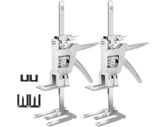 Arbeidsbesparende arm, 2-delige arm handgereedschapheffer met langzame en snelle heffunctie, tot 400KG, meubellifter, hefapparaat voor meubels, deur, kast, gipsplaat, tegellifter