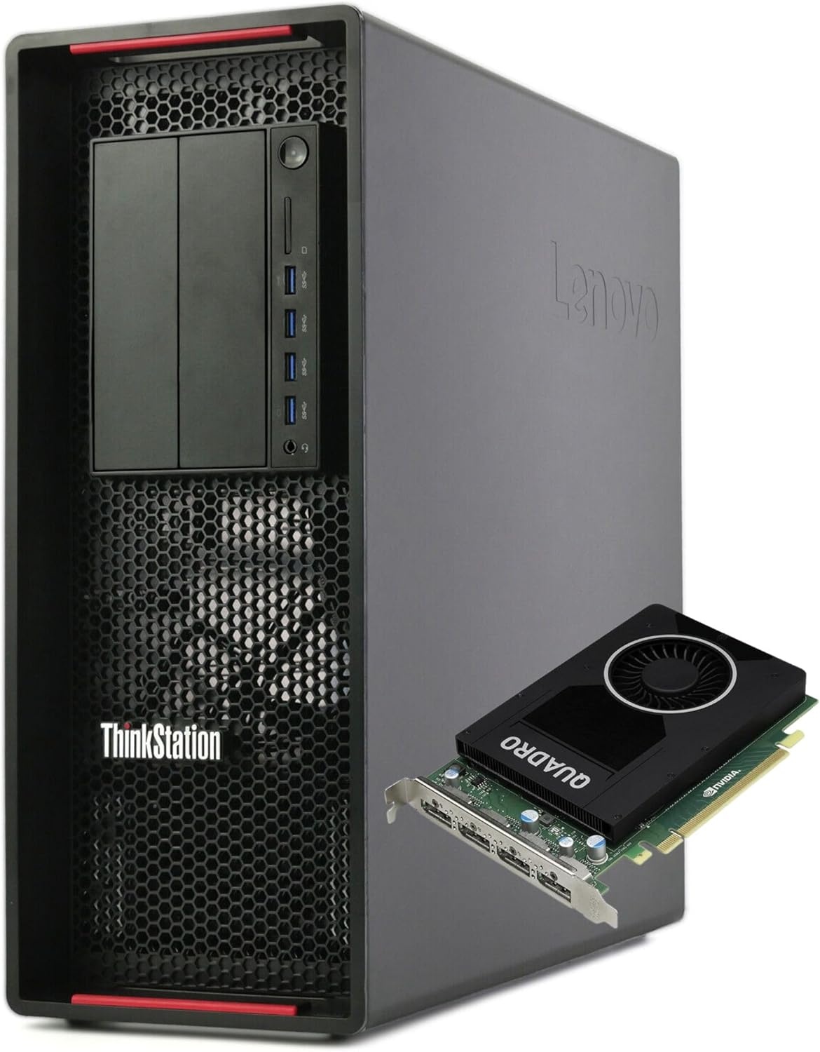 Lenovo Workstation PC Xeon E5-1620 3,5 GHz, RAM 32 GB, SSD 1 Tera, Nvidia Quadro M2000, Windows 11 + Office 2021 (gereviseerd)