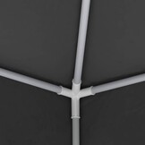 vidaXL Partytent met zijwanden professioneel 90 g/m² 4x6 m antraciet