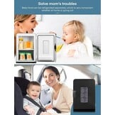 NORTHCLAN Mini Koelkast 15L voor Slaapkamer & Auto (220V/12V) - Zwart