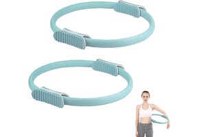 Pilates Fitnesscirkel met Dubbele Handgreep - 71% Korting!