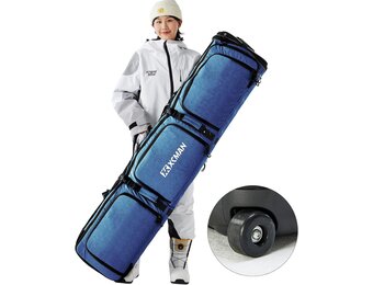 XCMAN Gewatteerde Snowboardtas - Verstelbaar 160-190 cm - Marineblauw