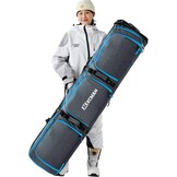 XCMAN Gewatteerde Snowboardtas - Verstelbaar 160-190 cm - Marineblauw