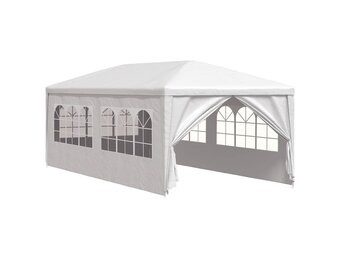 vidaXL Partytent 3x6m Wit - 34% Korting