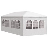 vidaXL Partytent 3x6m Wit - 34% Korting