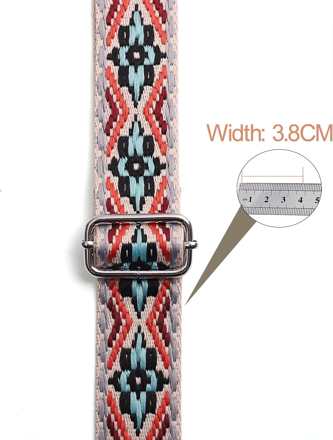 Verstelbare Canvas Schouderband 3.8cm | 75-135cm | Bespaar 71%