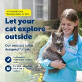 PetSafe Extra Halsband voor Katten - 4 Stimulatieniveaus, Lichtgewicht, Anti-verstikking, Batterijgevoed