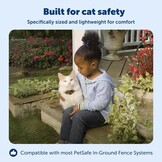 PetSafe Extra Halsband voor Katten - 4 Stimulatieniveaus, Lichtgewicht, Anti-verstikking, Batterijgevoed