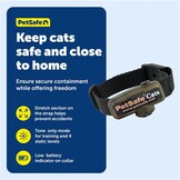 PetSafe Extra Halsband voor Katten - 4 Stimulatieniveaus, Lichtgewicht, Anti-verstikking, Batterijgevoed