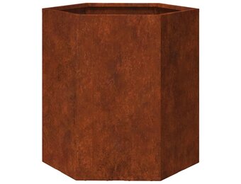 vidaXL Plantenbak roestig 40x40x45 cm cortenstaal