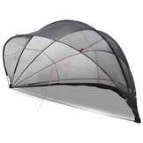 vidaXL Pooldome Zwart 546 x 516 x 250 cm 185T polyester met PU-coating