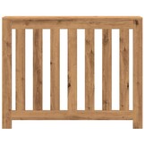 vidaXL Radiatorombouw 104x20x82 cm bewerkt hout artisanaal eikenkleur