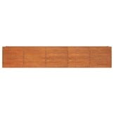 Verhoogde Cortenstaal Plantenbak 400x80x77 cm - 47% Korting!