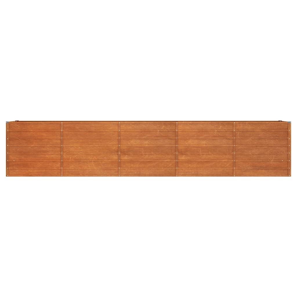 Verhoogde Cortenstaal Plantenbak 400x80x77 cm - 47% Korting!