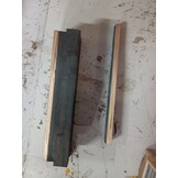 vidaXL Plantenbak verhoogd met voering 240x45x25 cm vurenhout grijs