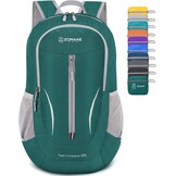 ZOMAKE Ultra Lichtgewicht Opvouwbare Rugzak 25L,Kleine Rugzak Waterdichte Wandelrugzak,Pakbare Rugzak voor Dames En Heren,Outdoor Wandelen Camping Wandelen Reizen