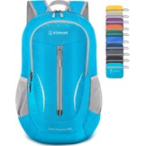 ZOMAKE Ultra Lichtgewicht Opvouwbare Rugzak 25L,Kleine Rugzak Waterdichte Wandelrugzak,Pakbare Rugzak voor Dames En Heren,Outdoor Wandelen Camping Wandelen Reizen