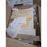 vidaXL Keuken Trolley Wit 72,5 x 45 x 80 cm Massief Vurenhout