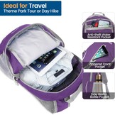 ZOMAKE Ultra Lichtgewicht Opvouwbare Rugzak 25L,Kleine Rugzak Waterdichte Wandelrugzak,Pakbare Rugzak voor Dames En Heren,Outdoor Wandelen Camping Wandelen Reizen