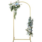 1,8 m bruiloftsboog - elegante bruiloftsboog voor ceremonie, perfect voor bruiloften, tuinfeesten en feesten