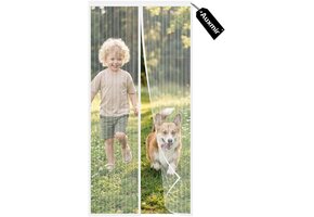 Magnetisch Muggennet Hordeur Wit 80x200 cm - 52% Korting