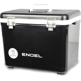 ENGEL Koelbox 19qt (18 liter), lekvrij, luchtdicht, droogkastkoeler voor kamperen, vissen, wandelen, kleine hardshell-lunchboxkoeler voor dames en heren