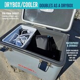 ENGEL Koelbox 19qt (18 liter), lekvrij, luchtdicht, droogkastkoeler voor kamperen, vissen, wandelen, kleine hardshell-lunchboxkoeler voor dames en heren