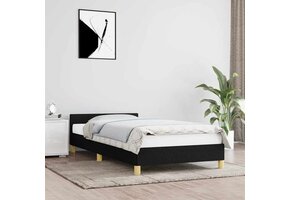 VidaXL Bedframe Zwart Stof 100x200cm - 34% Korting!
