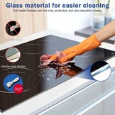 Hobsir Keramische Kookplaat 60 cm met 4 Zones, 6600W en Touch Control