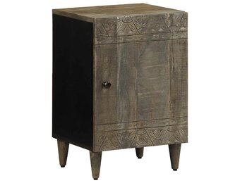 vidaXL Badkamerkast 38x33x58 cm massief mangohout