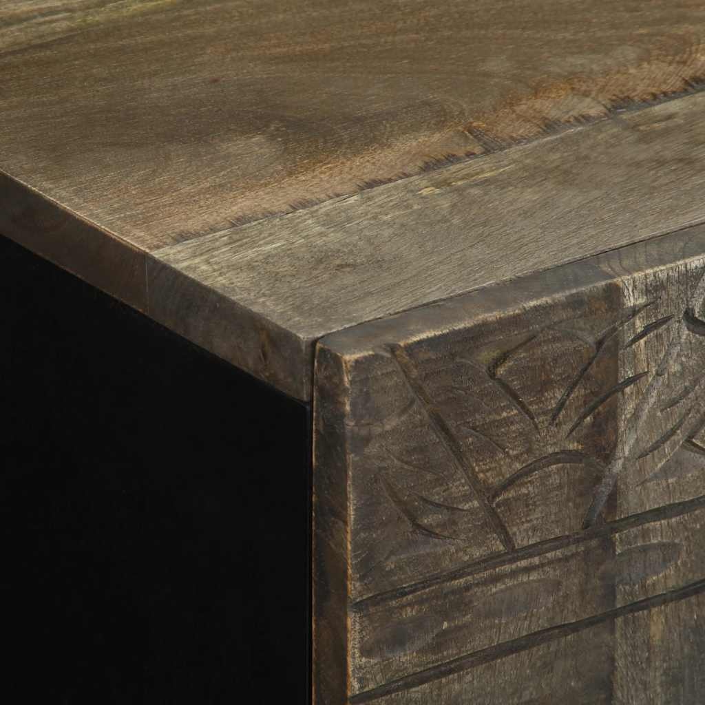 vidaXL Badkamerkast 38x33x58 cm massief mangohout