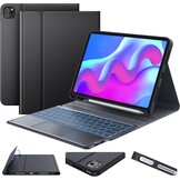 Hoes met QWERTZ Toetsenbord & Touchpad voor iPad Air/Pro 11" - 76% Korting!