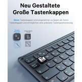 Toetsenbord met Touchpad voor iPad Air 11" & Pro 11" - Zwart, 73% Korting!