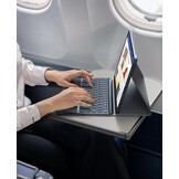 Hoes met QWERTZ Toetsenbord & Touchpad voor iPad Air/Pro 11" - 76% Korting!