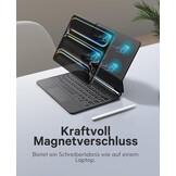 Earto Pro 11 2024 Magic Keyboard Hoes met Touchpad en Verlichting