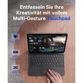 Earto Pro 11 2024 Magic Keyboard Hoes met Touchpad en Verlichting