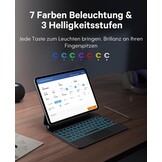 Earto Pro 11 2024 Magic Keyboard Hoes met Touchpad en Verlichting