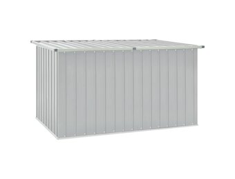 vidaXL Tuinbox 171x99x93 cm grijs