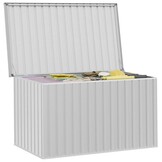 vidaXL Tuinbox 171x99x93 cm grijs