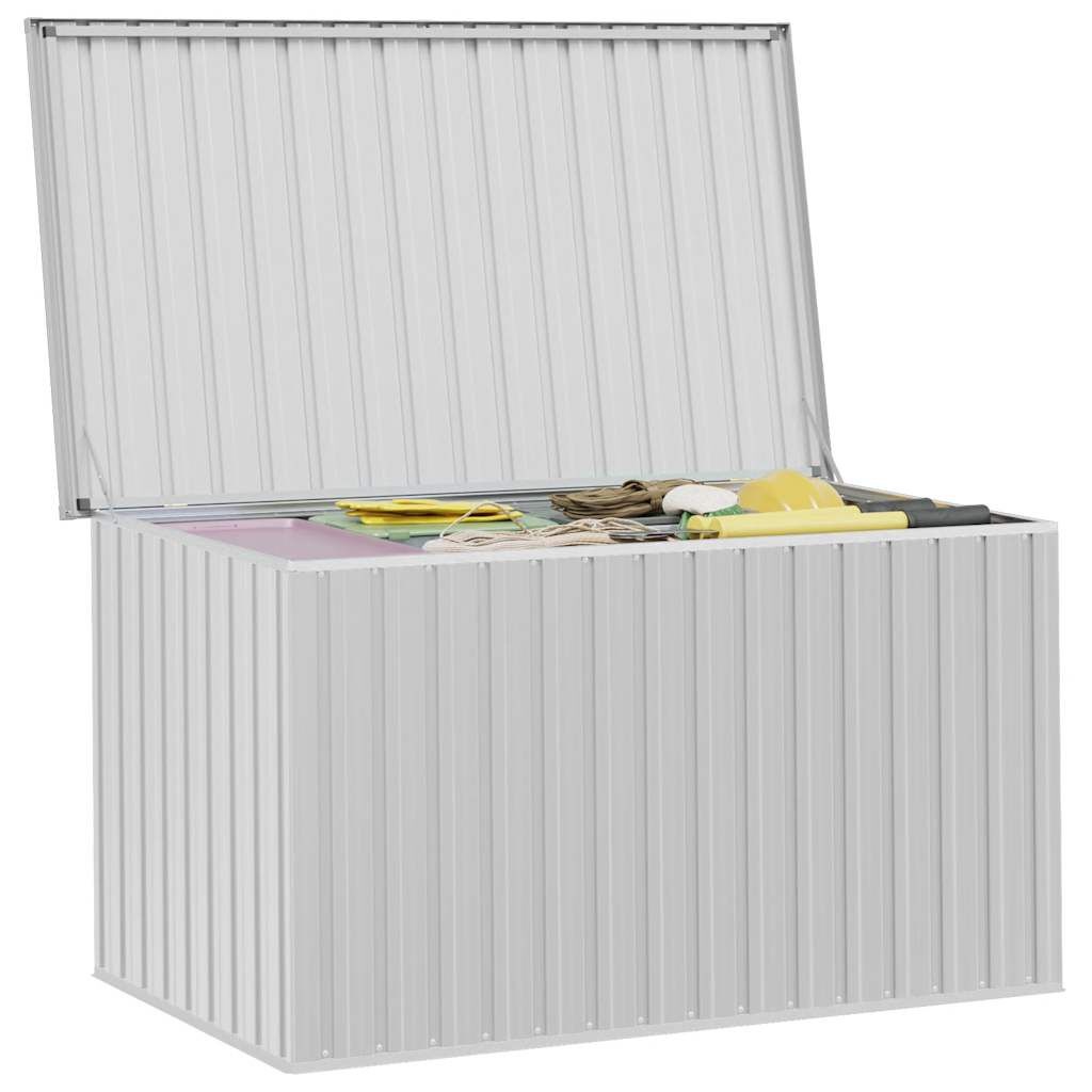 vidaXL Tuinbox 171x99x93 cm grijs