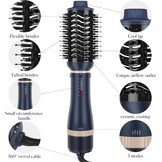 4-in-1 Haardroger Borstelset met Ionic Care, Blauw
