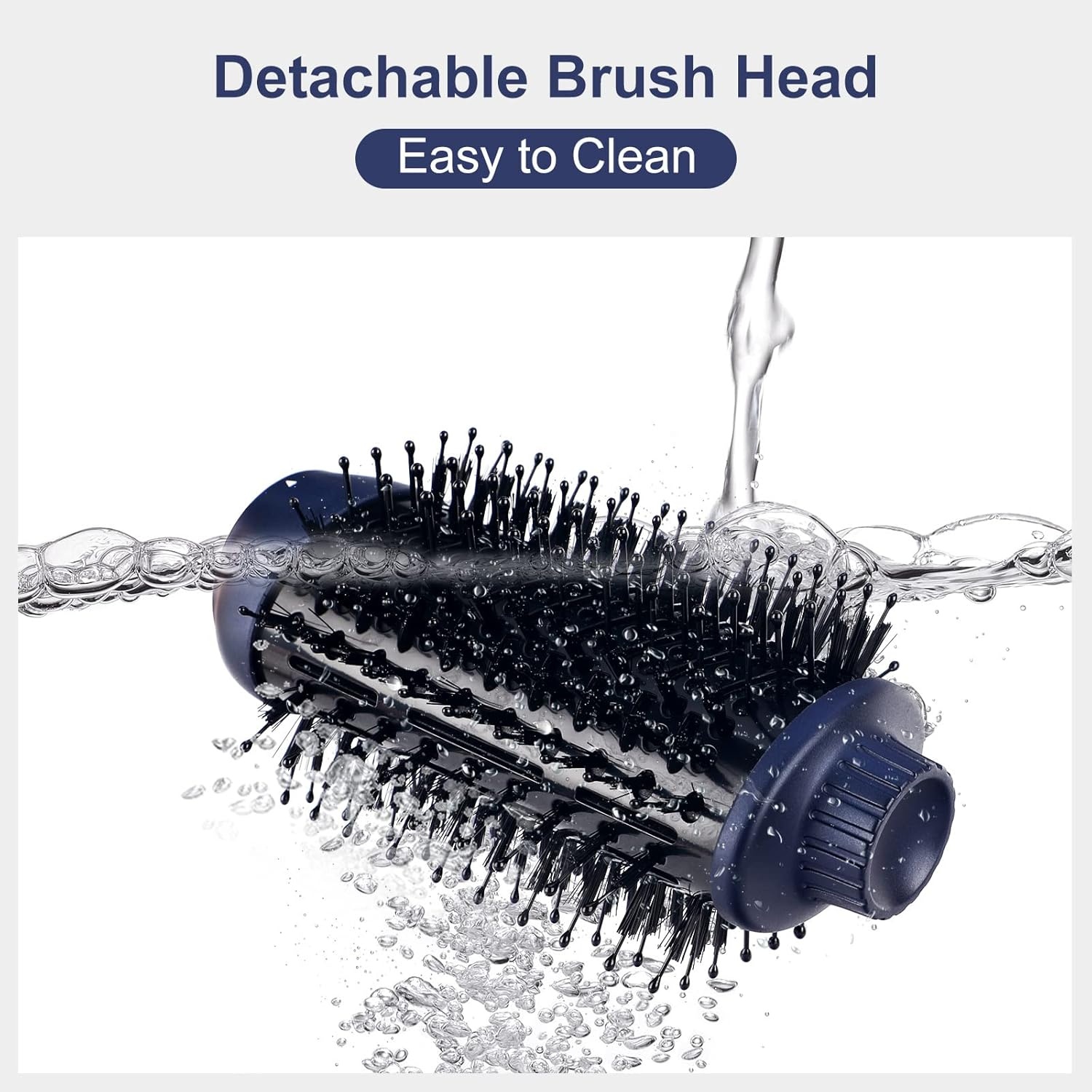 4-in-1 Haardroger Borstelset met Ionic Care, Blauw