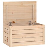 vidaXL Opbergbox 59,5x36,5x33 cm massief grenenhout