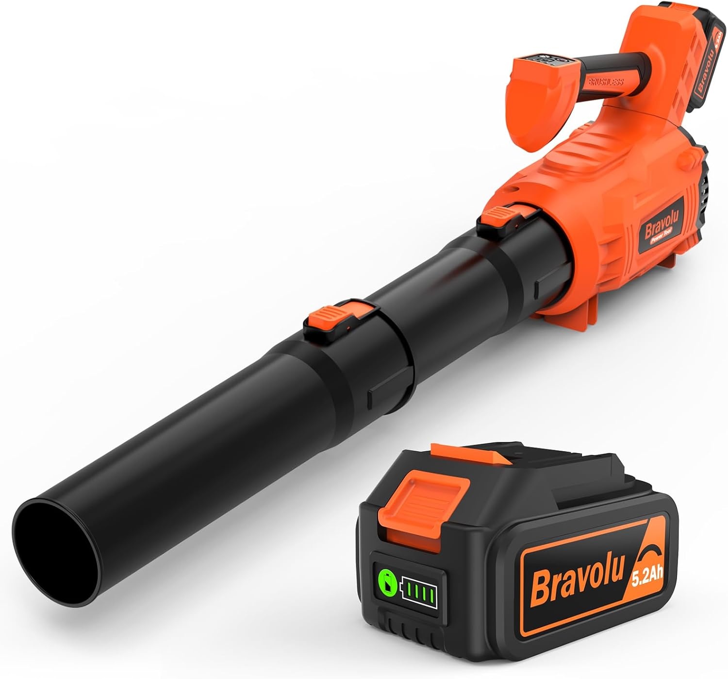 Accu Bladblazer 18V 5.2Ah met Lader - 29% Korting!