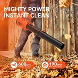 Accu Bladblazer 18V 5.2Ah met Lader - 29% Korting!
